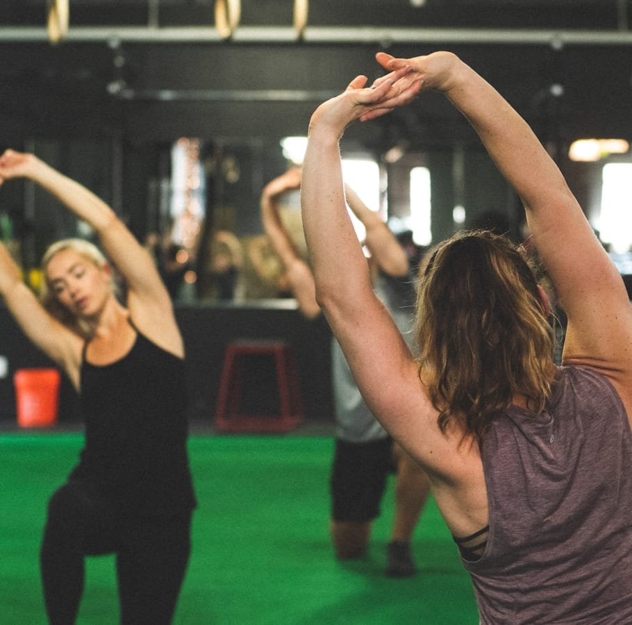 women working out